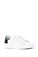 Men's Back Detailed Leather Sneaker | Derimod