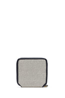 Women's Navy Blue Patterned Wallet | Derimod
