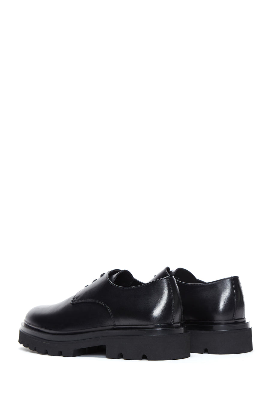 Men's Black Leather Casual Shoes