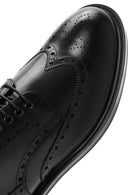 Men's Black Lace-up Leather Casual Shoes | Derimod