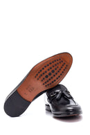 Men's Black Leather Classic Loafer | Derimod