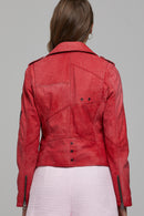 Women's Leather Coat | Derimod