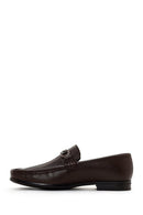 Men's Brown Leather Casual Loafer | Derimod