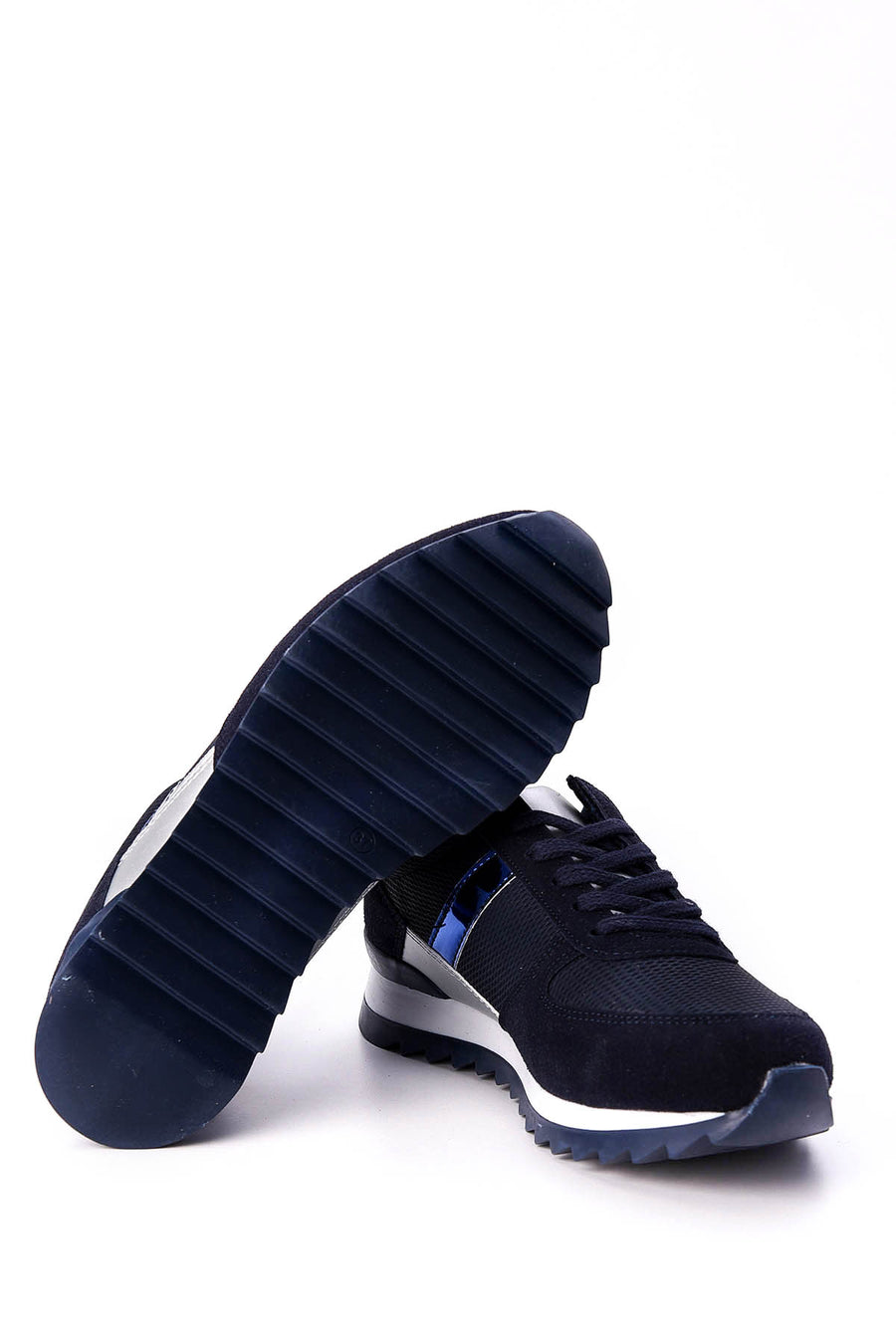 Kadın Süet Detaylı Sneaker