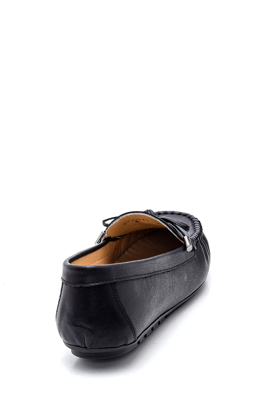 Women's Leather Bow Loafer