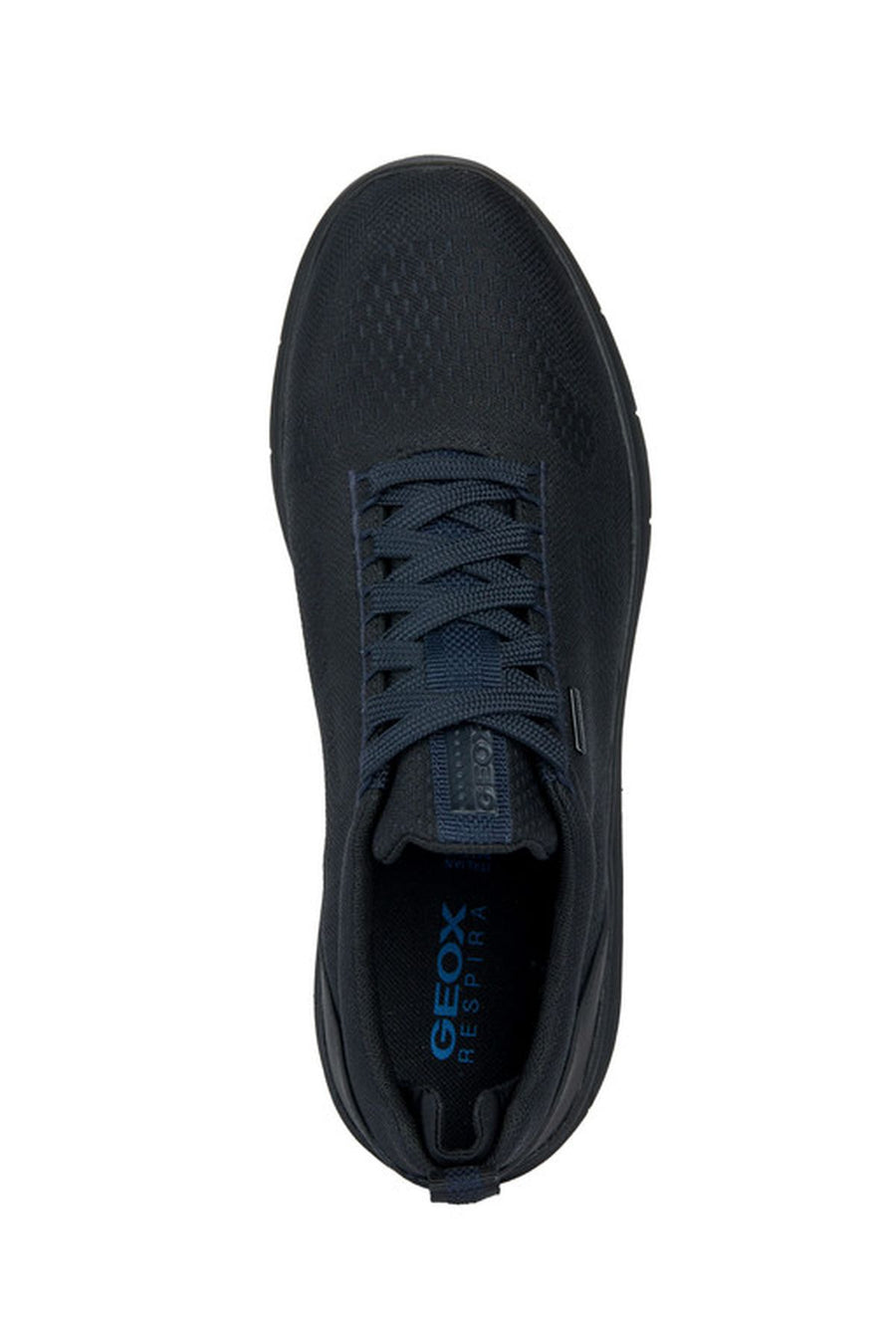 Geox Erkek Siyah Spherica Bağcıklı Kalın Tabanlı Sneaker