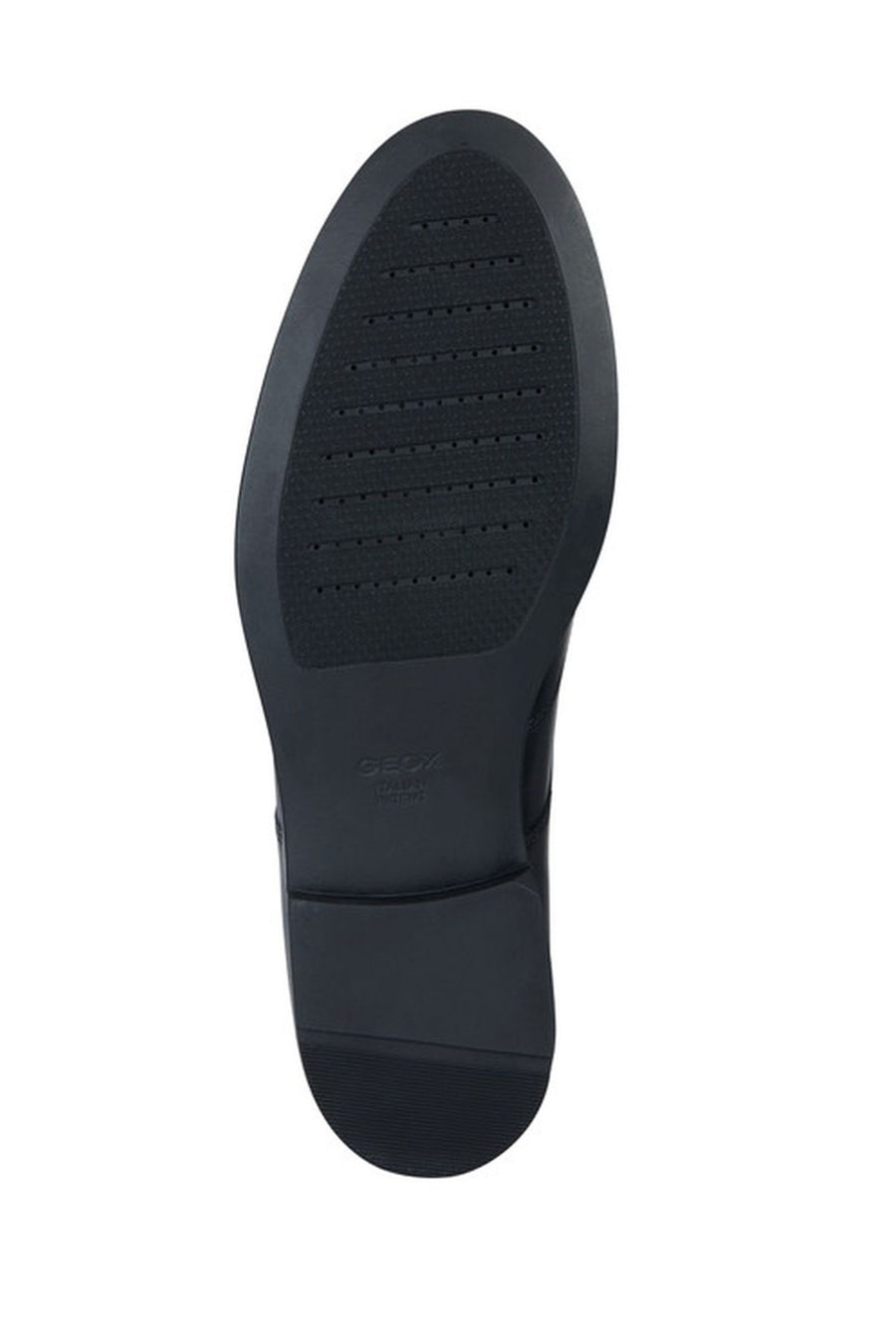 Geox Men's Black Decio Laced Leather Classic Shoes