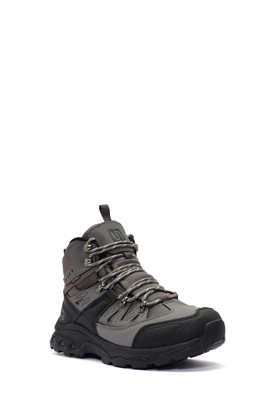 Derimod Dry Erkek Gri Bağcıklı Waterproof Outdoor Deri Bot