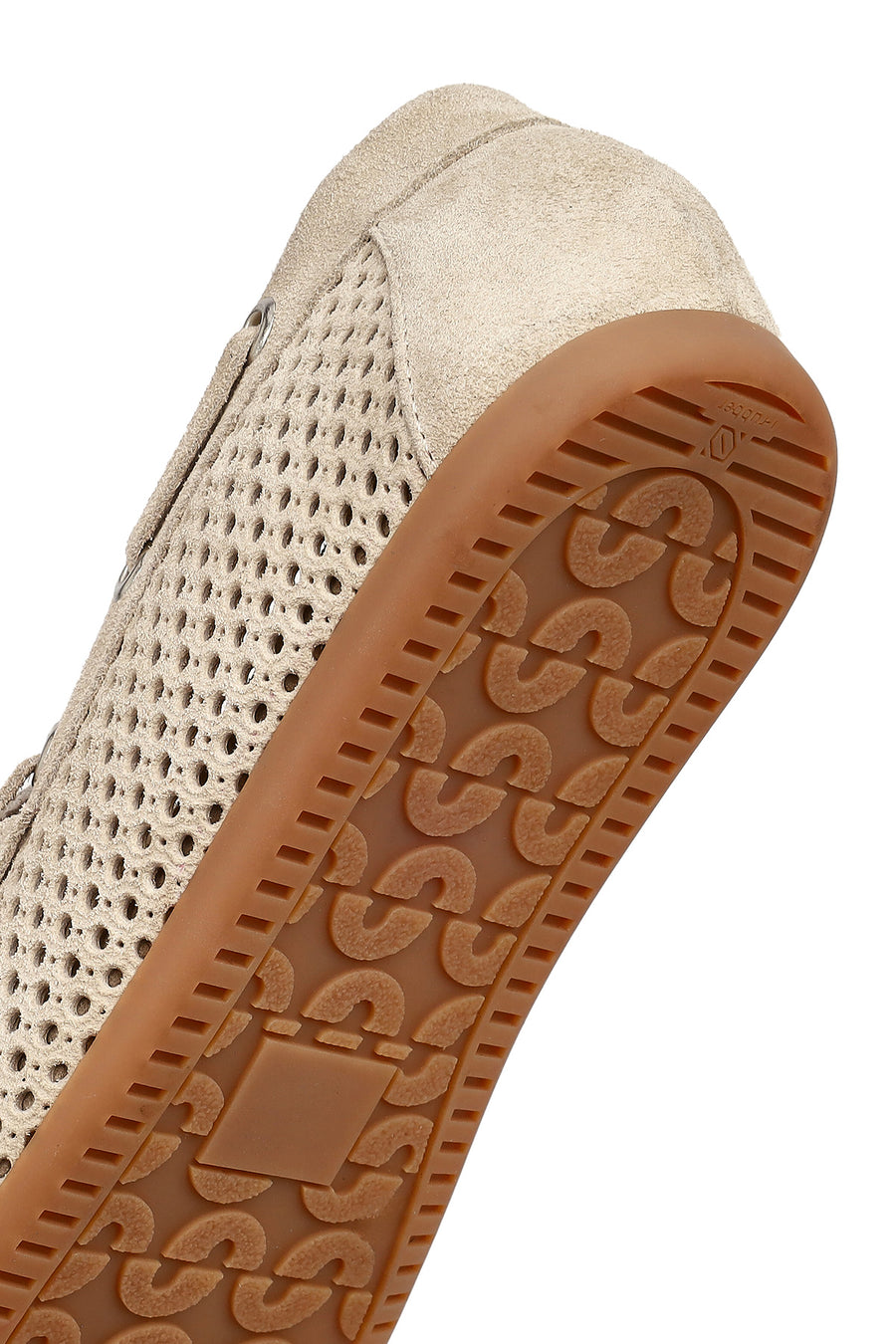 Women's Beige Suede Leather Loafer