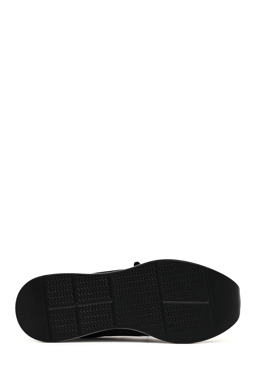 Kadın Siyah Bağcıklı Dolgu Topuklu Sneaker