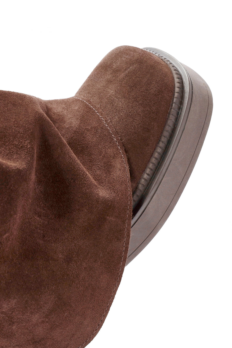 Women's Brown Suede Leather Boots