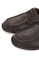 Male Anthracite Lace-up Suede Casual Shoes | Derimod