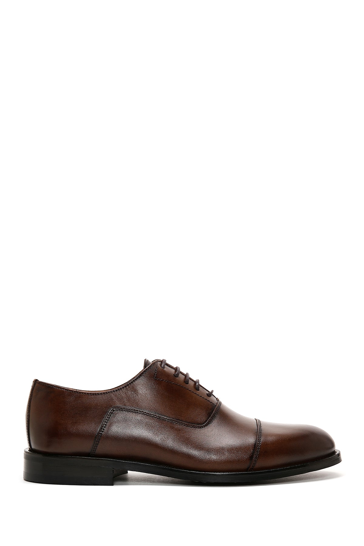 Erkek Kahverengi Deri Oxford Ayakkabı 23SFD620318 | Derimod