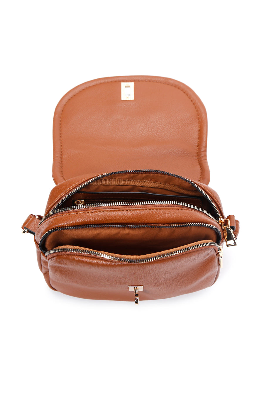 Women's Tan Crossbody Bag