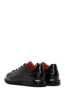 Men's Black Leather Sneaker | Derimod