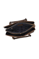 Woman Mink Classic Shoulder Bag with Long Strap | Derimod