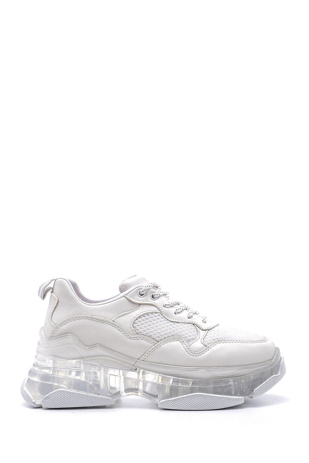Kadın Şeffaf Tabanlı Sneaker