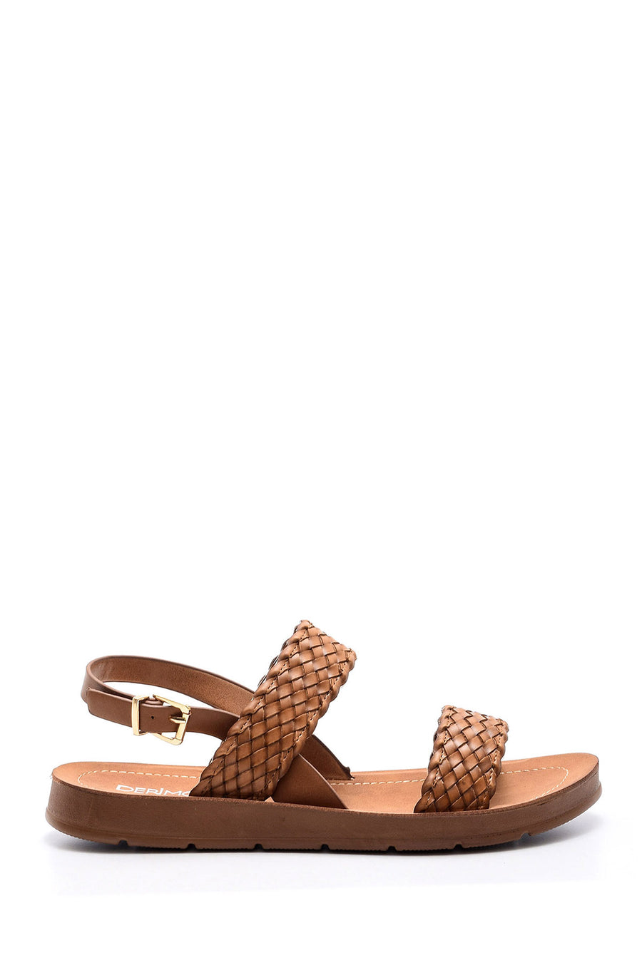 Women's Straw Look Sandals 19SFE277118 | Derimod