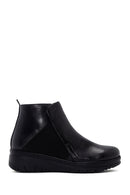 Women's Black Comfort Leather Boots | Derimod