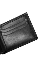 Men's Black Leather Wallet | Derimod