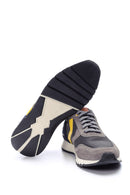 Men's Suede Detailed Sneaker | Derimod