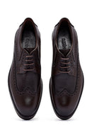 Men's Brown Laced Leather Classic Shoes | Derimod