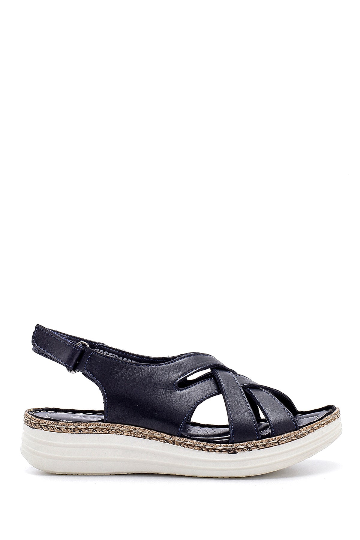 Women's Leather Sandals 20SFD168718 | Derimod