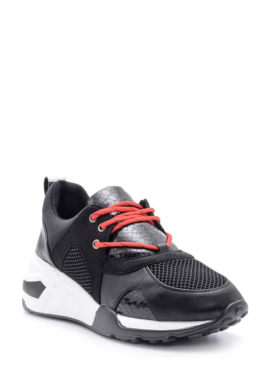 Women's Snake Pattern Detailed Sneaker