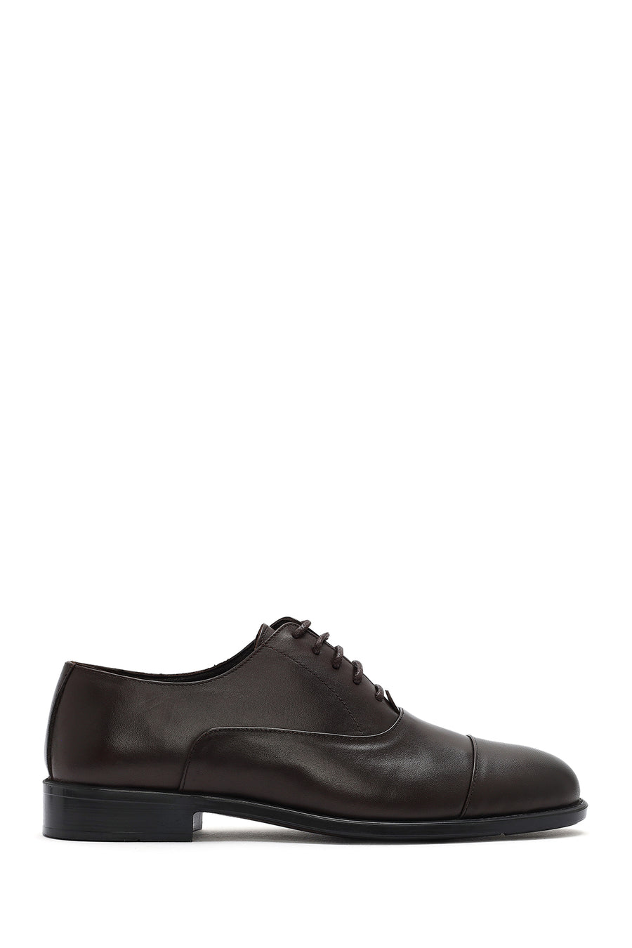 Men's Brown Laced Leather Classic Shoes 25SFD751418 | Derimod