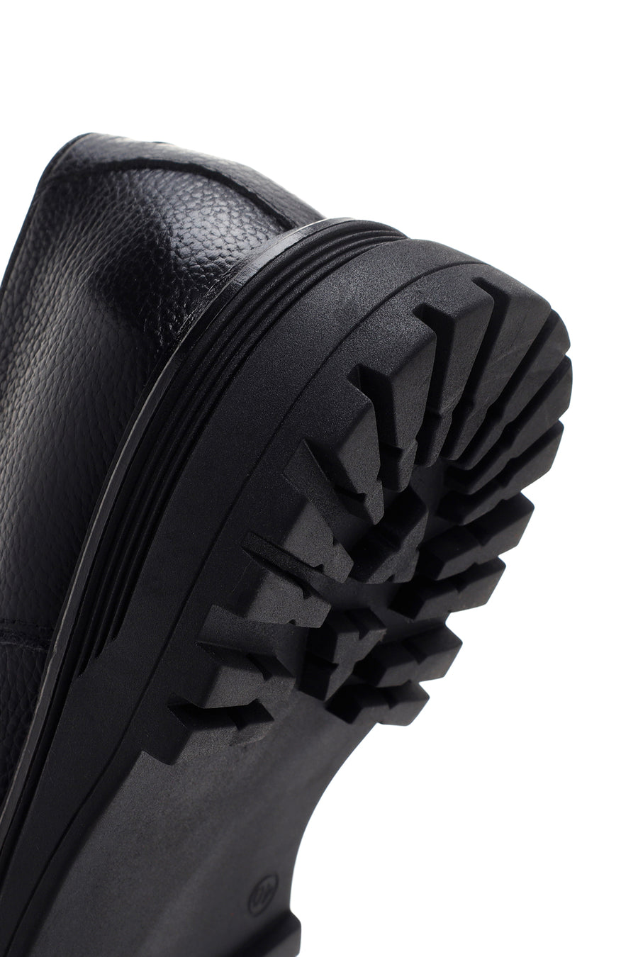 Men's Black Leather Casual Shoes