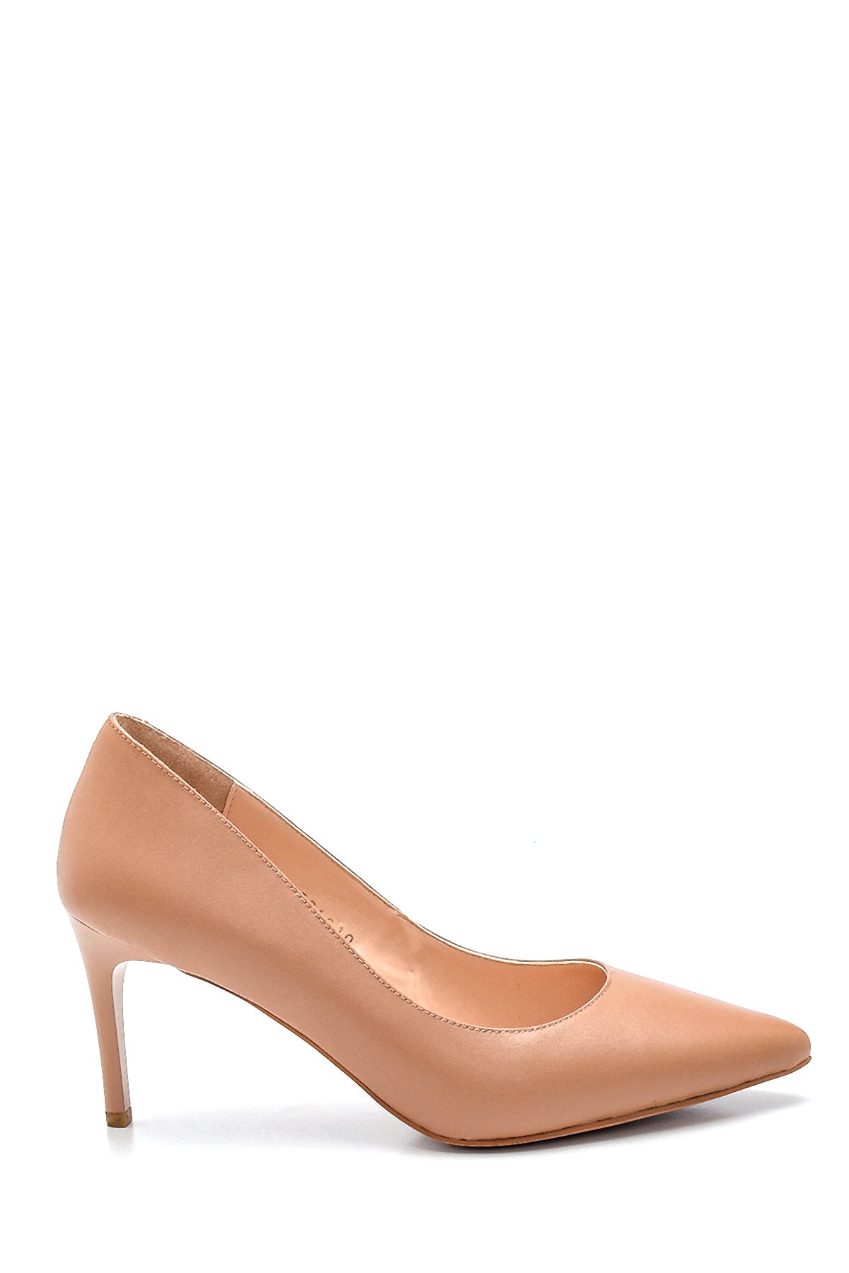 Women's Pink Leather Classic Stiletto 21WFD161018 | Derimod