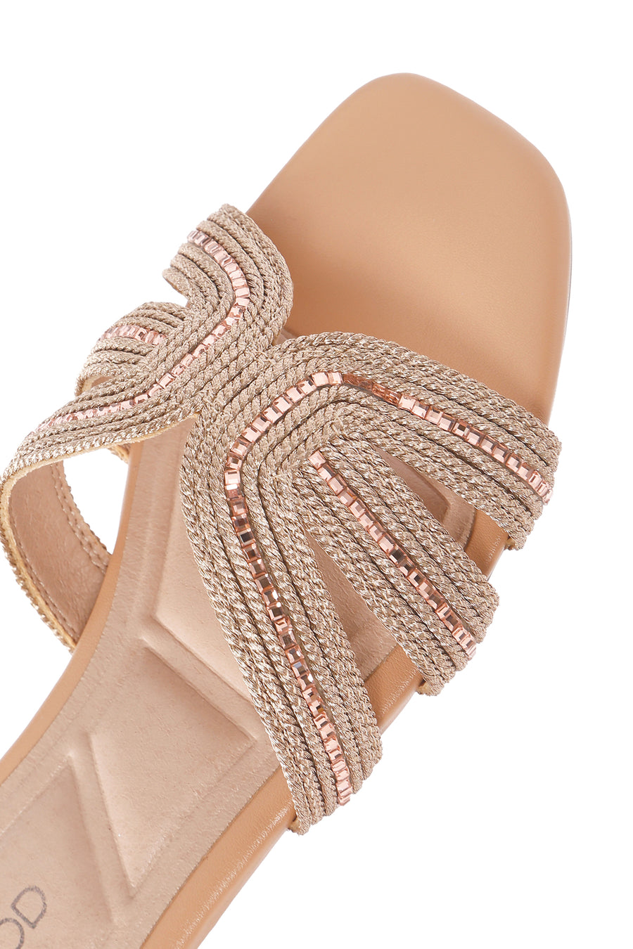 Women's Beige Slippers