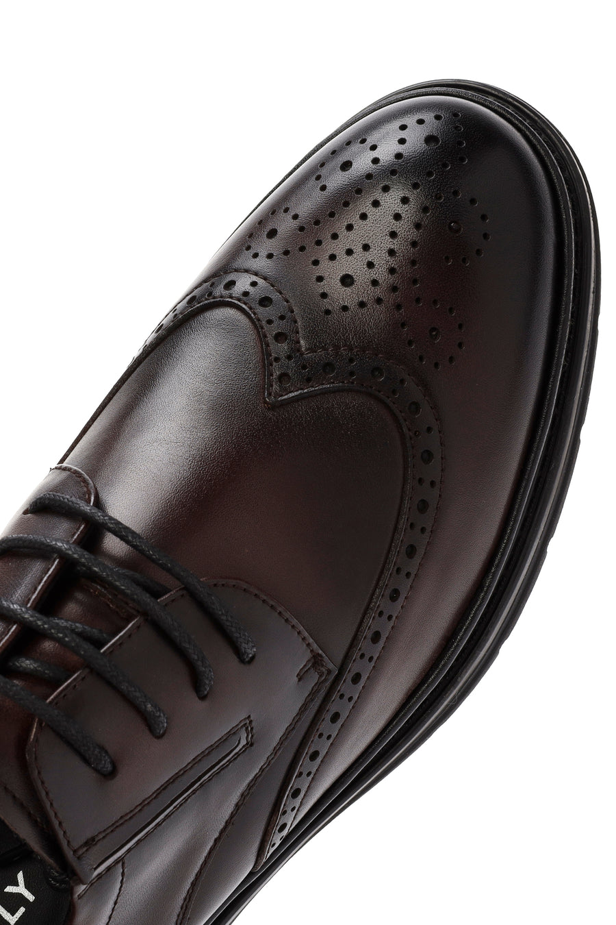 Men's Brown Lace-up Leather Casual Shoes