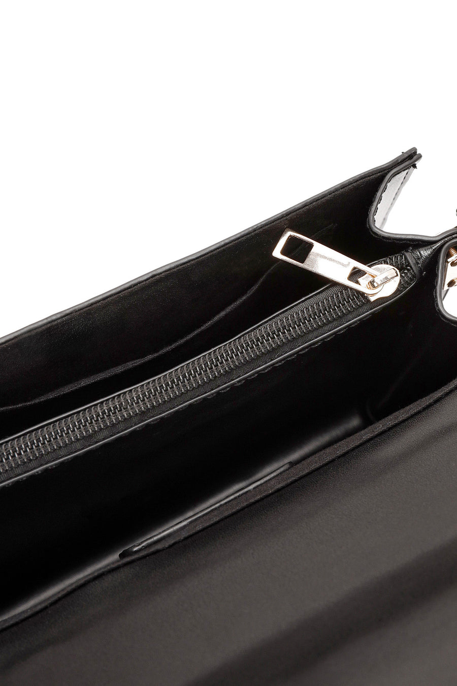 Women's Black Long Strap Printed Shoulder Bag