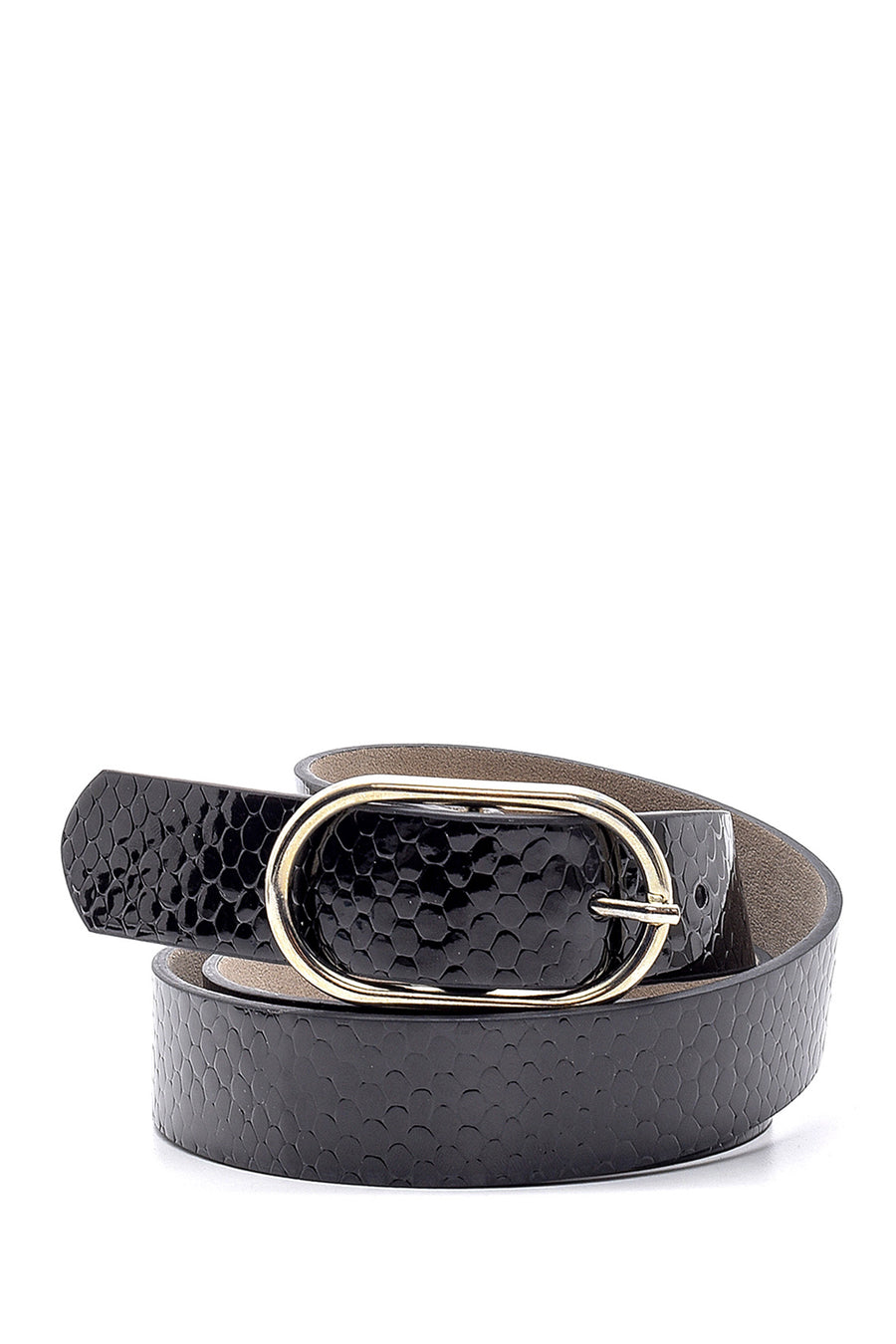 Women's Snakeskin Patterned Belt 000A2D253240 | Derimod