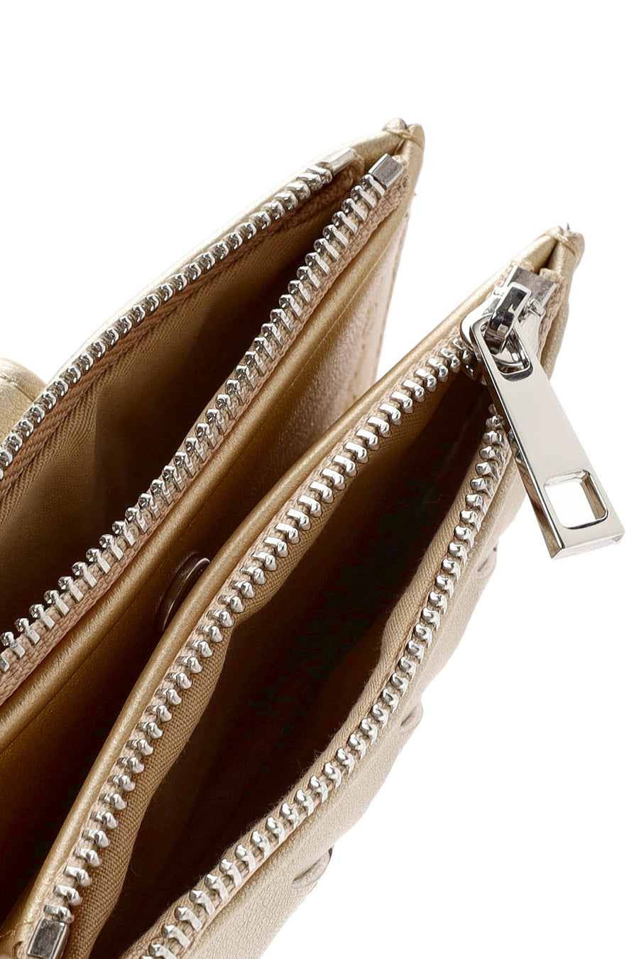 Women's Yellow Metallic Wallet