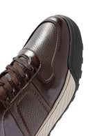 Men's Brown Lace-Up Leather Sneaker | Derimod