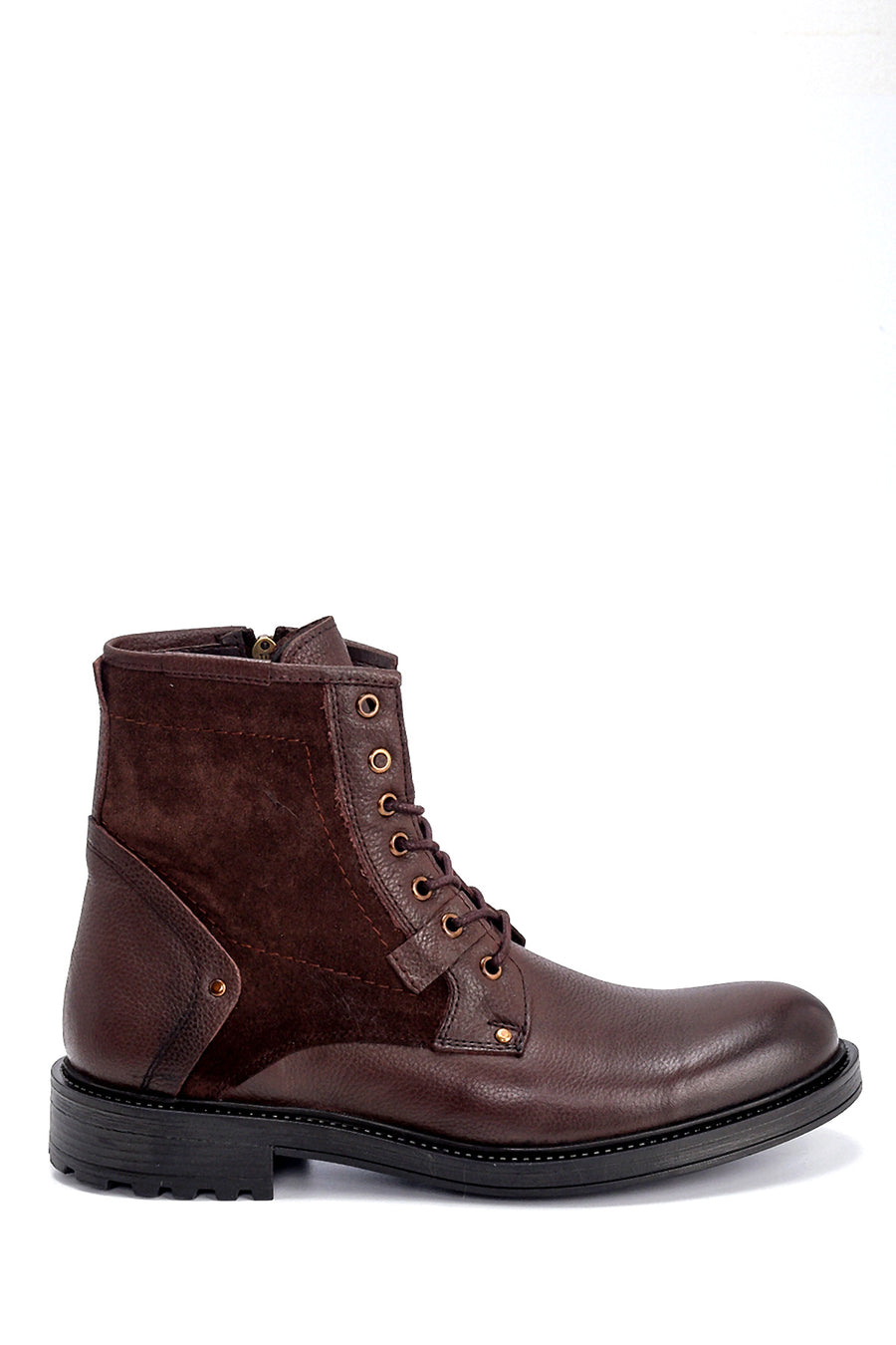 Men's Leather Casual Boots 20WFD346714 | Derimod