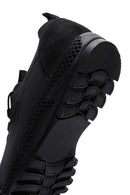 Men's Black Leather Sneaker | Derimod