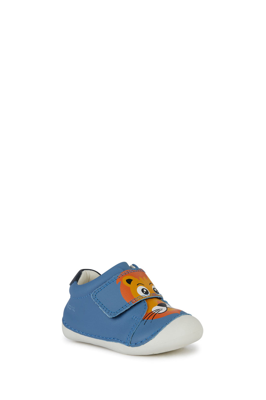 Geox Erkek Bebek Mavi Tutim Bantlı Süet Sneaker