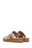 Women's Mink Leather Slippers | Derimod