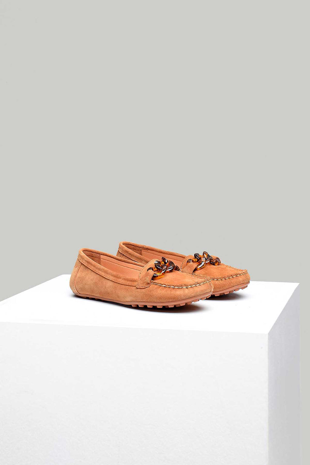 Kadın Süet Loafer