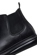 Men's Black Leather Boots | Derimod