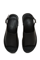 Women's Black Comfort Sandals | Derimod