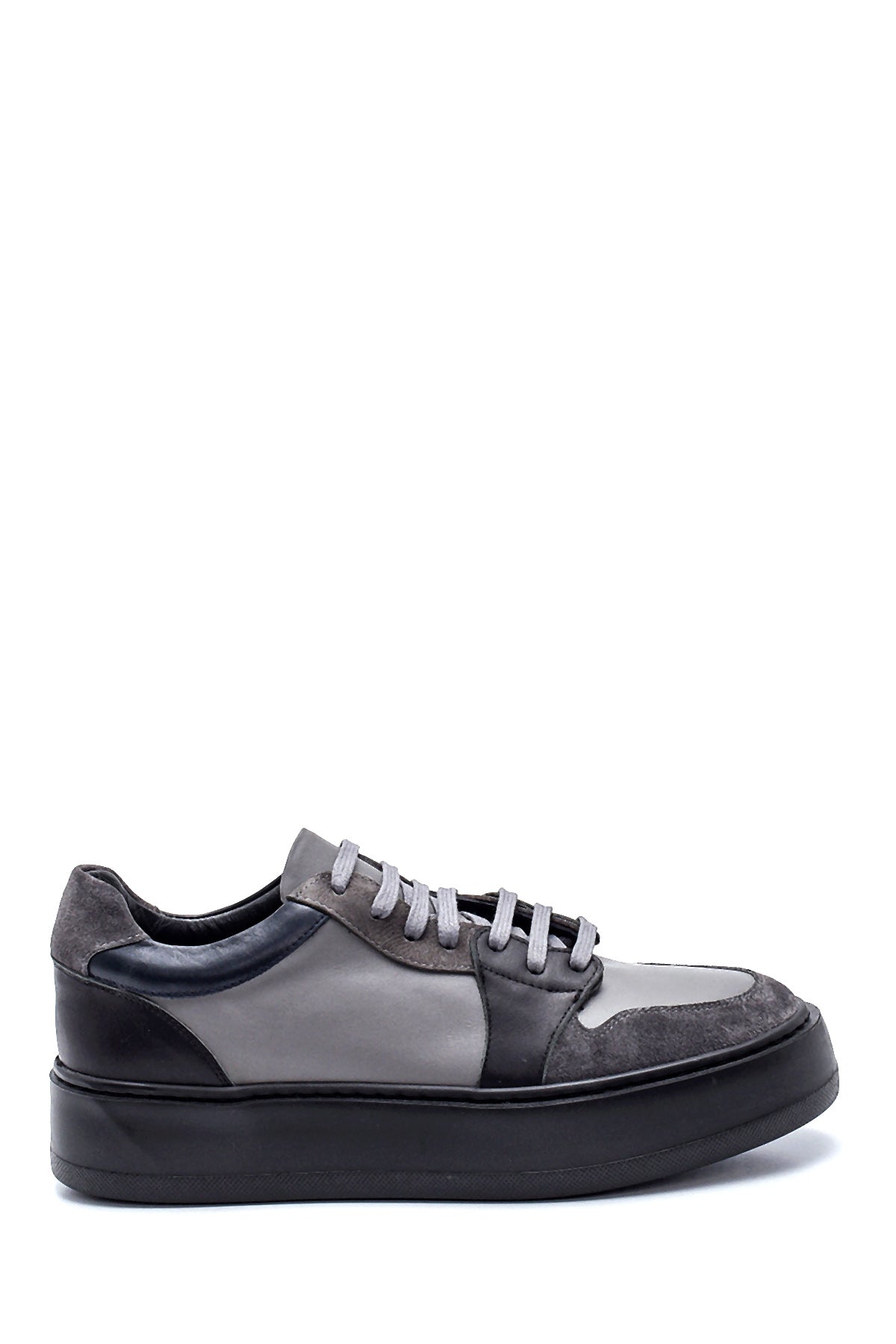 Men's Leather Suede Detailed Sneaker 21WFD640714 | Derimod