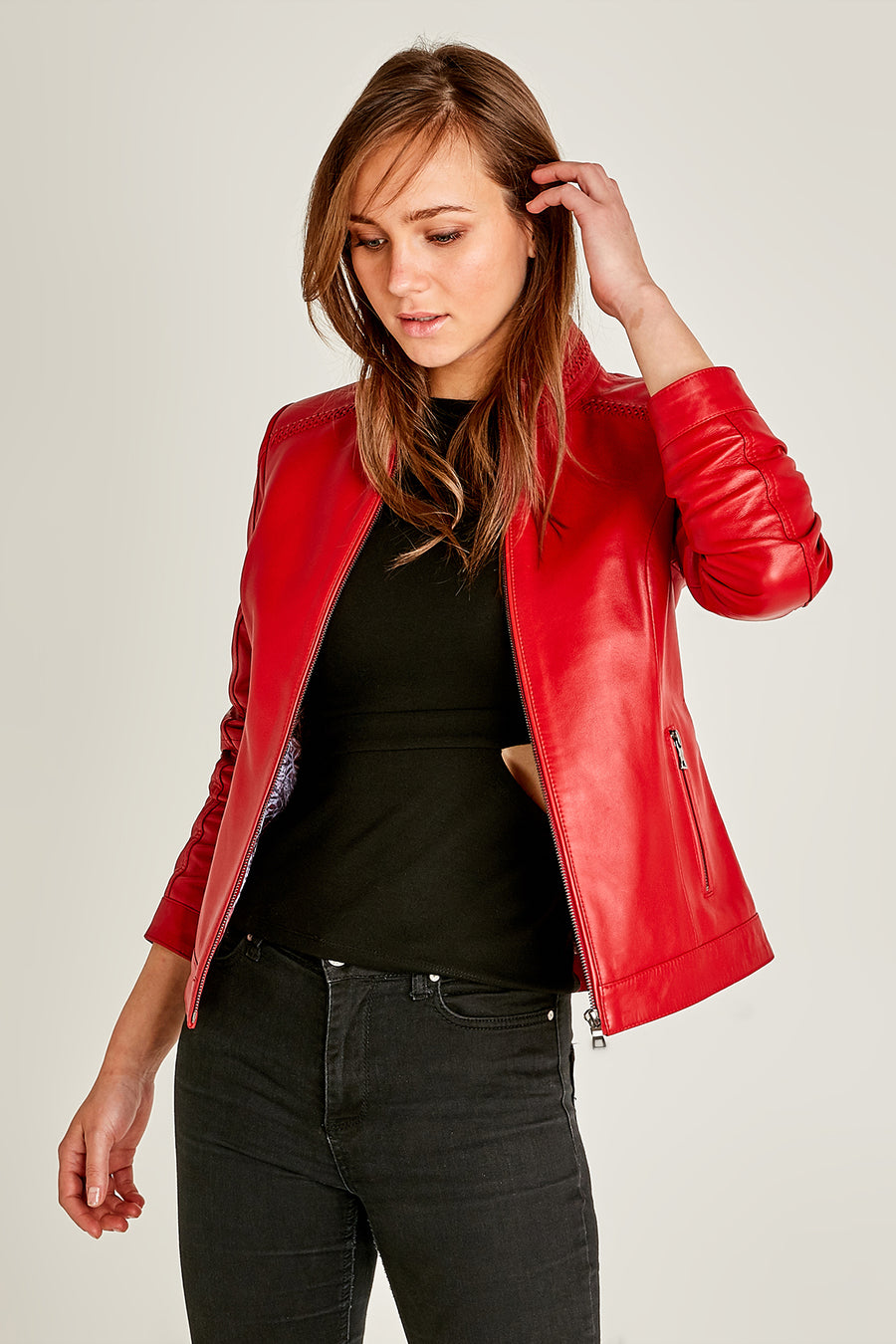 Luna Women's Leather Jacket