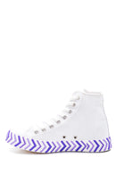 Women's White High Top Sneaker | Derimod
