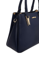 Woman Navy Blue Long-Strap Shoulder Bag | Derimod