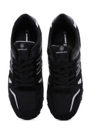 Hammer Jack Men's Black Leather Sneaker | Derimod