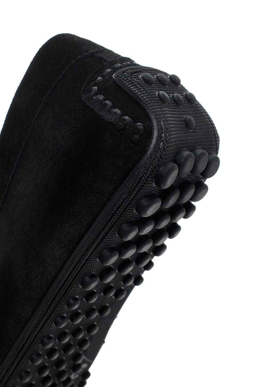 Men's Black Suede Leather Casual Loafer